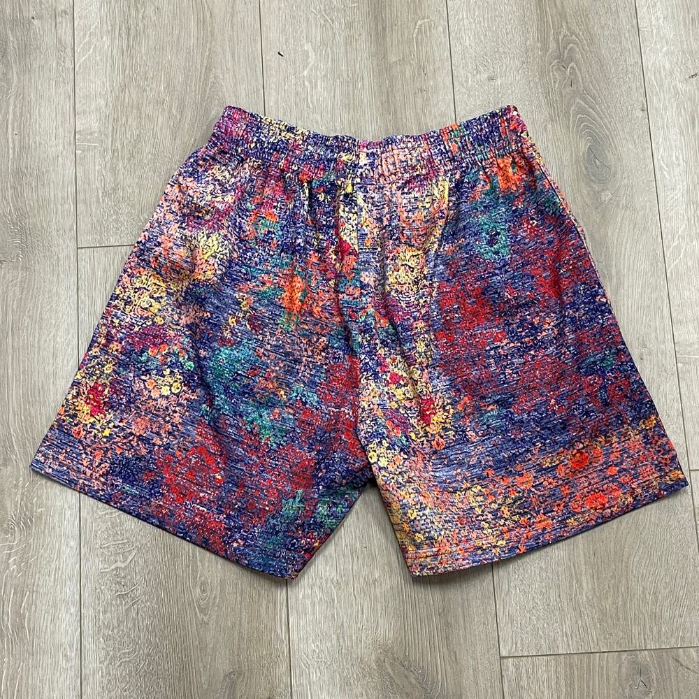 Eric Emanuel Ee Rug Pattern Basic Shorts Size Lar… - image 3